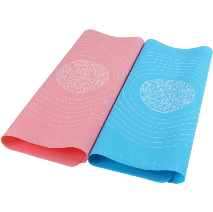 Non Stick Reusable Customized Silicone Baking Mat Fondant Silicone Pastry Mat Rolling Mat