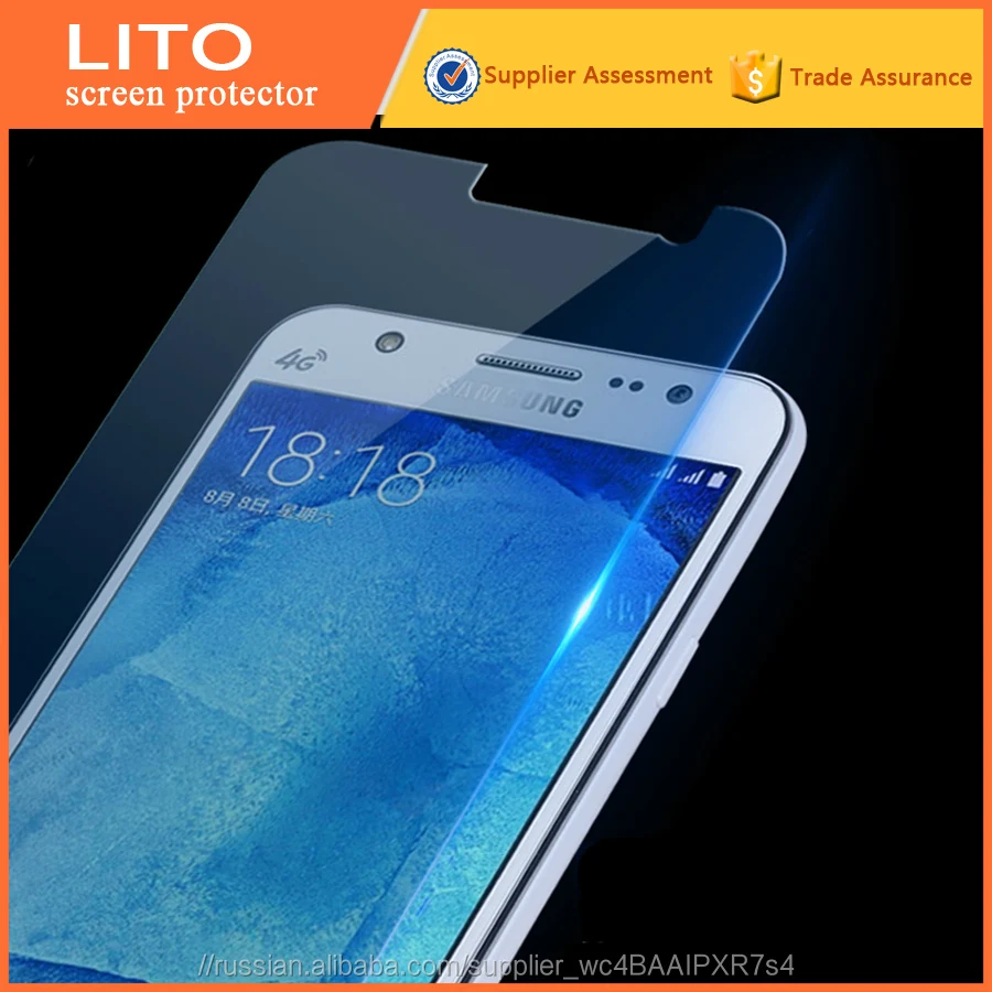 Китай сексуальный синий фильм сырье анти-синий луч для Samsung J7 закаленного стекла экран охранник розницы
