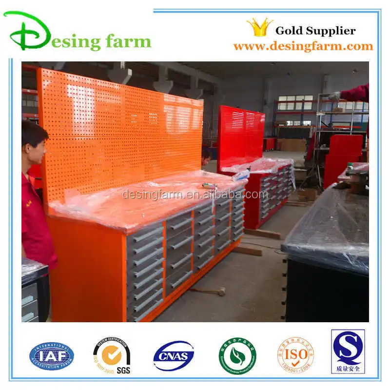 Powder coating heavy duty tool cabinet with wheels for sale