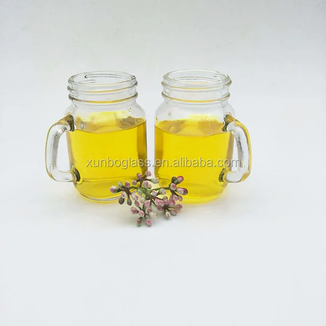 4 oz 120ml spice glass jar with handle cheap glass jars