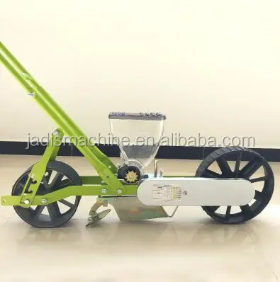 Single row automatic manual hand seeder for growing multi crops