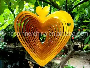 
Whole sale wind spinner-- heart 