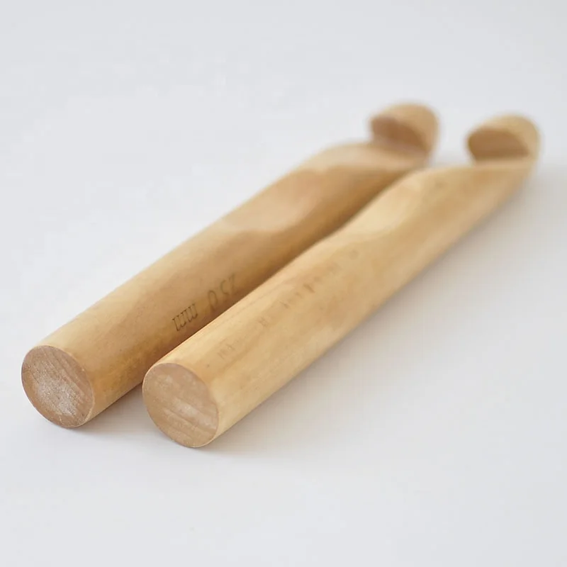 High quality natural bamboo crochet hook