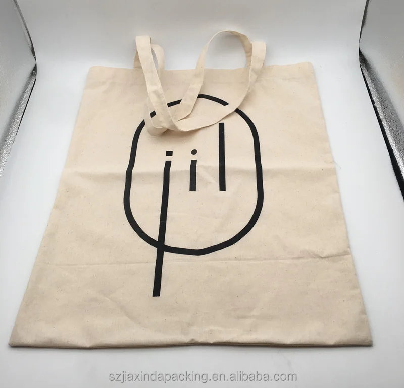 Handled Muslin Cotton Tote Bag For Packaging
