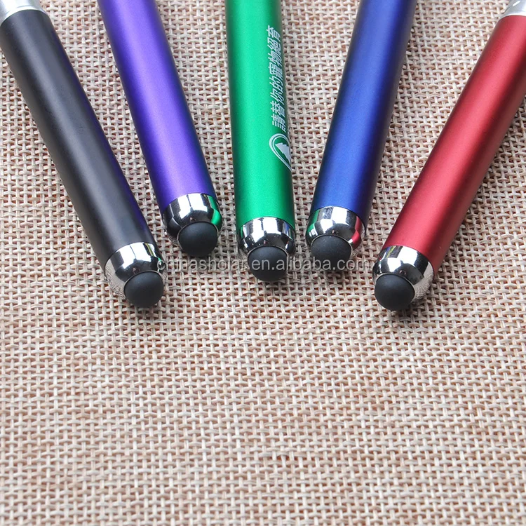 Top quality customized touch stylus pen with lanyard for Iphone and Ipad