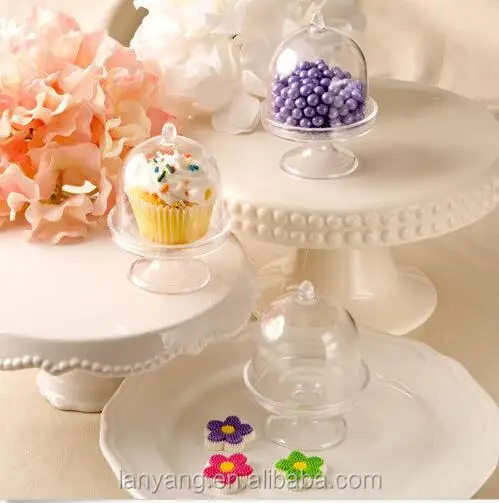 Beauty and the Beast Tea Party Set of 12 Mini Cake Stand for Cookies Candy Macarons Cupcakes Wonderland party