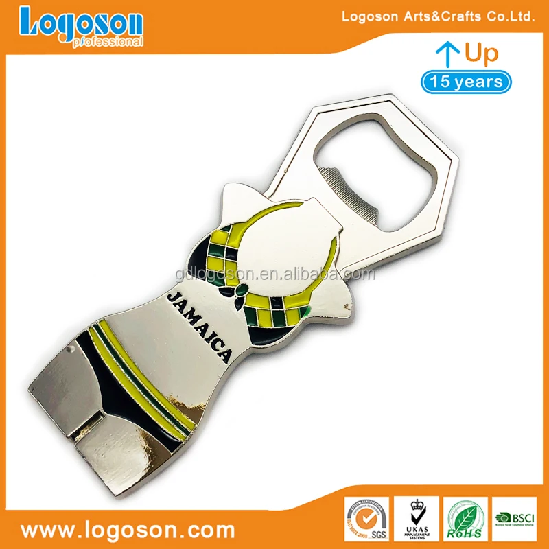 Jamaica Souvenir Plate Keychain Fridge Magnet Bottle Opener Custom Design Jamaica Souvenirs Manufacturer