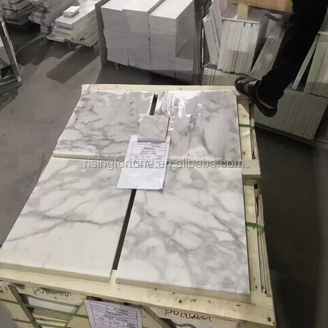 Calacatta gold marble tiles