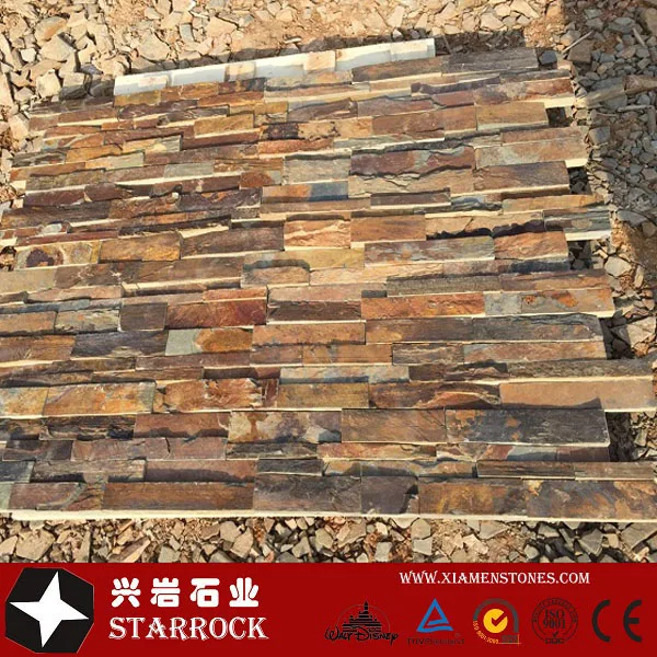 
Cheap rusty slate ,Natural slate wall Slab cladding stone 