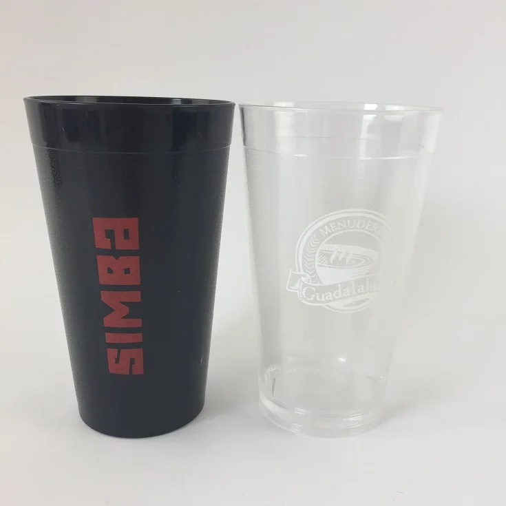 Clear Acrylic Tumblers  Plastic glass for For Water, Iced Tea,Cocktails, Beer, Beverages