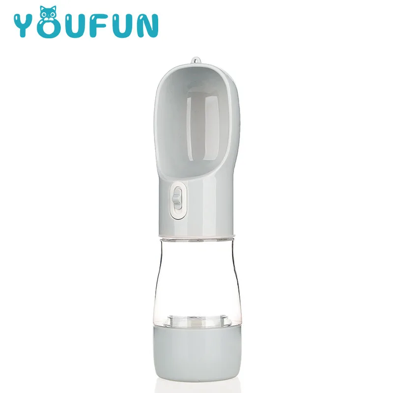 
Automatic Multi Function Dog Food And Water Pet Bottle Feeder Outdoor Easy Take Portable 2 in 1 Smart Adjust Feeder For Pets 