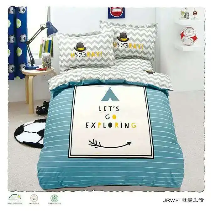 good quality bedding set bed linen with pillows for wholesale