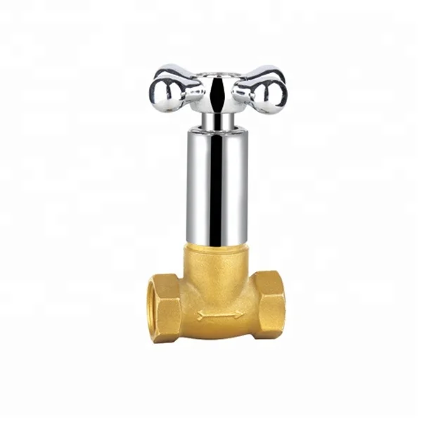 Heavy Duty Forged Female Thread Brass Stop Globe Control Valve