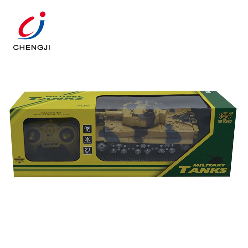 Chengji cheap rc tanks 27MHz 1:32 scale model military mini toy tank rc
