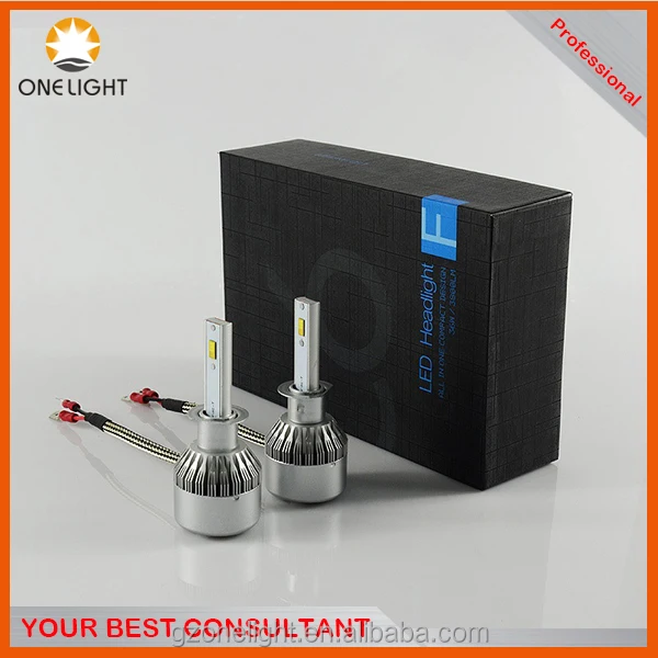 Новые!!! C6 C6S C6F СВЕТОДИОДНЫЕ фары хорошее качество CSP chip H1 H3 H4 НВ3 HB4