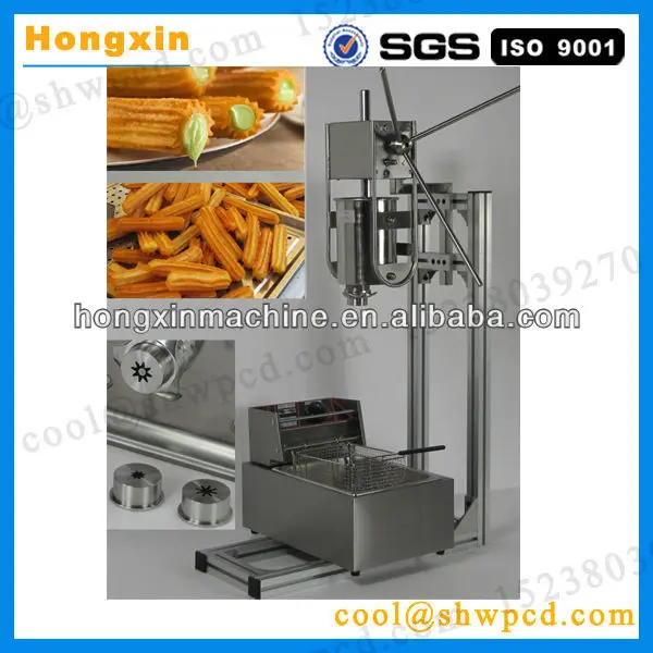 малый испанский churros принятия машины