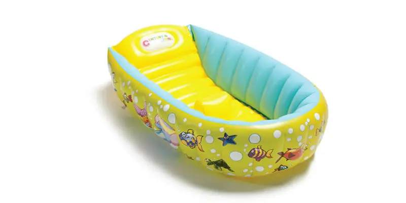 
Sunshine soft inflatable baby bath cushion pool eco-friendly toys small baby bath tub seat stand bathtub Portable baby bath tub 