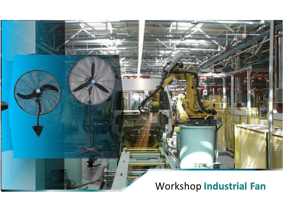 
20/24/26/30 inch FS Series Powerful Industrial Pedestal stand fan 