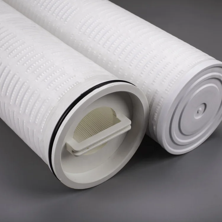 4.5 micron 40 inch water pleated high flow filter cartridge