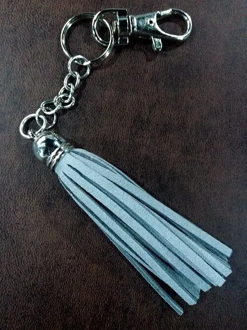 quality eco-friend leather tassel, key chain tassel, decoration tassel