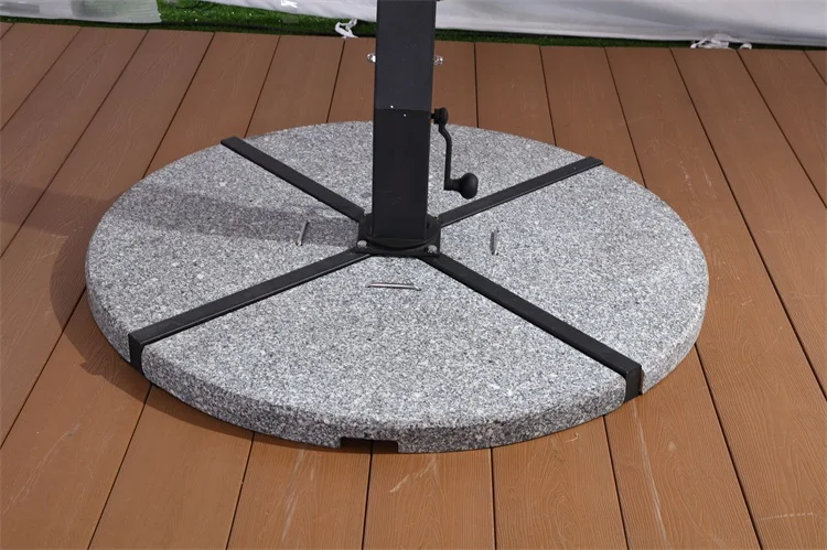 Luxury Windproof Outdoor Big Size Patio Wooden Hanging Umbrella