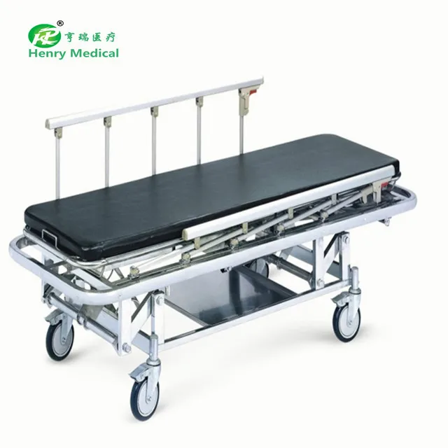HR-112 Stainless steel  three functions patient rescue emergency stretcher with High Quality