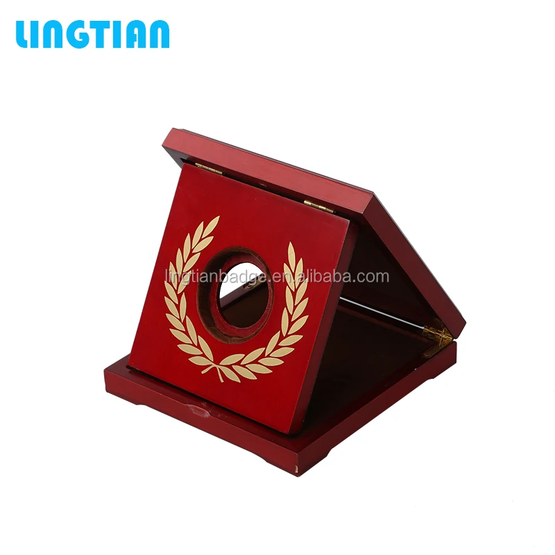 LINGTIAN 2019 деревянная витрина для монет с индивидуальным дизайном