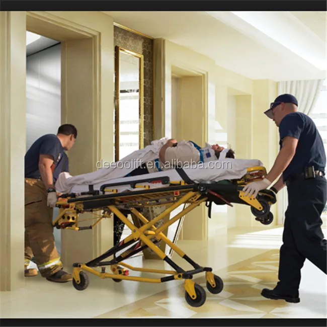 
large door opening size patient stretcher elevator 