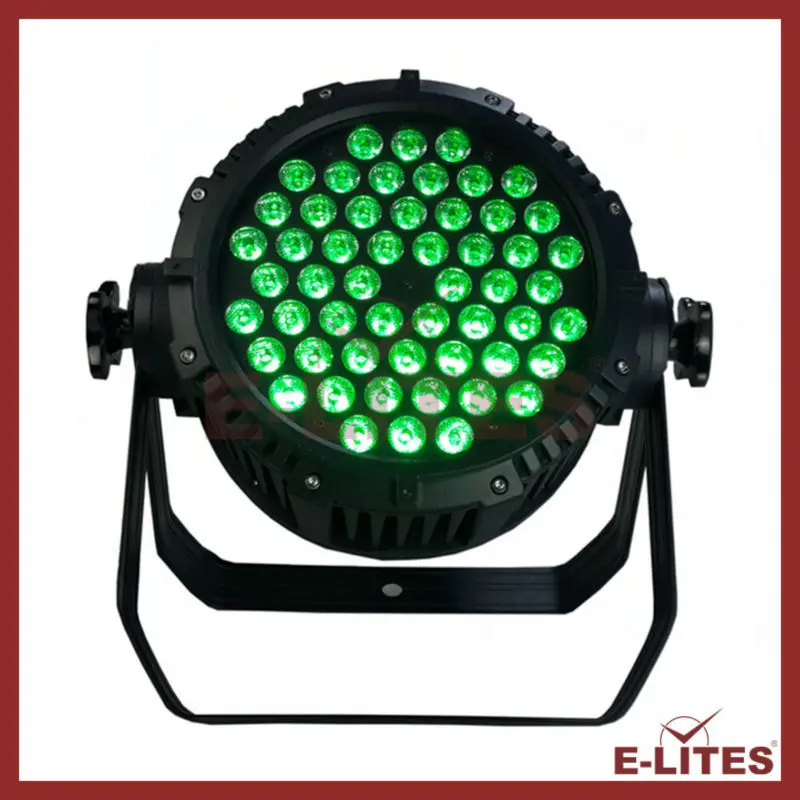 54pcs Par Light / Led Par 54x3w Led Par/ Outdoor Dmx Parled 54x3w Led Par Rgbw Waterproof Projection Lights
