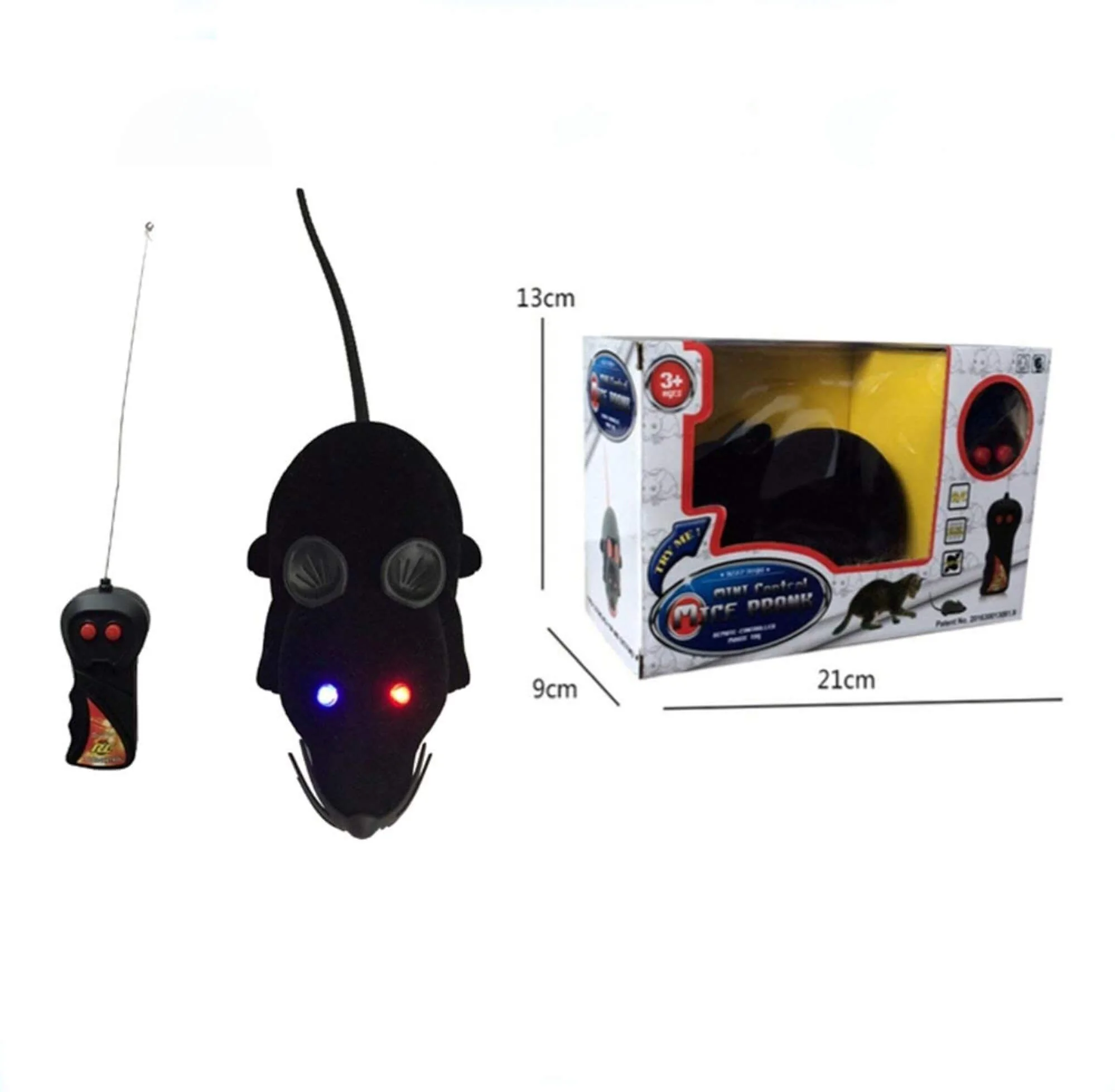 
Wireless Remote Controlled Electronic Rat Mouse Mice Cat Interactive Toy 