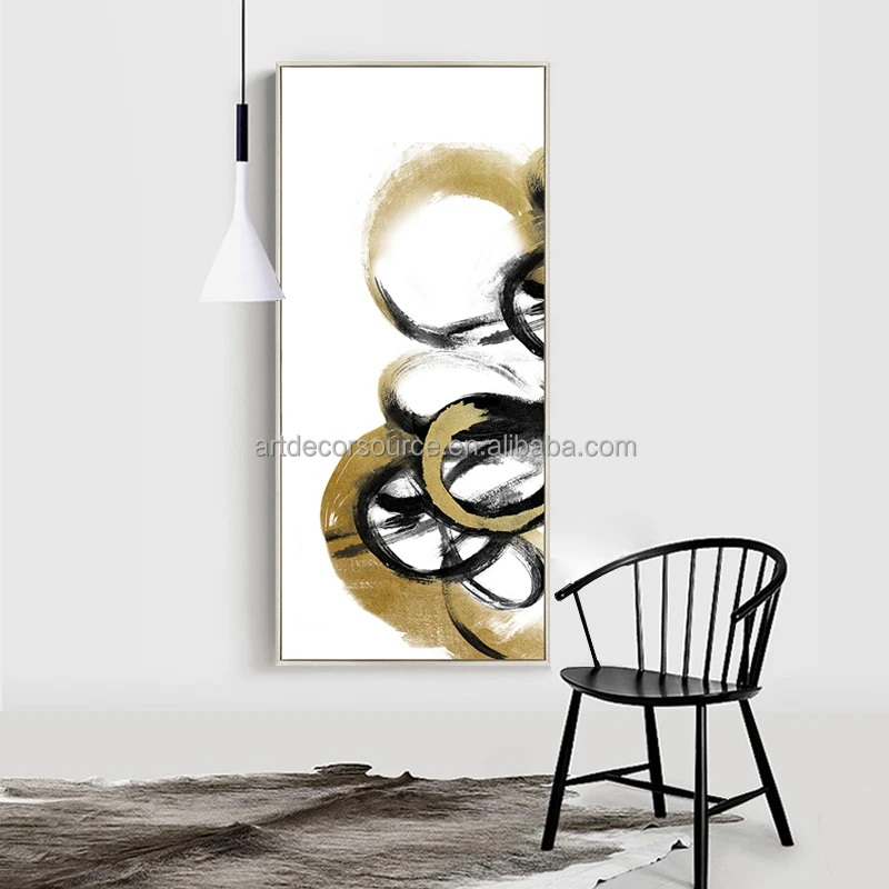 Modern Minimalist Wall Art Handmade Abstract Oil Painting