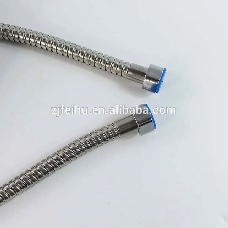 
High quality chromeplated double lock flexible shower hose, PVC shower hose 