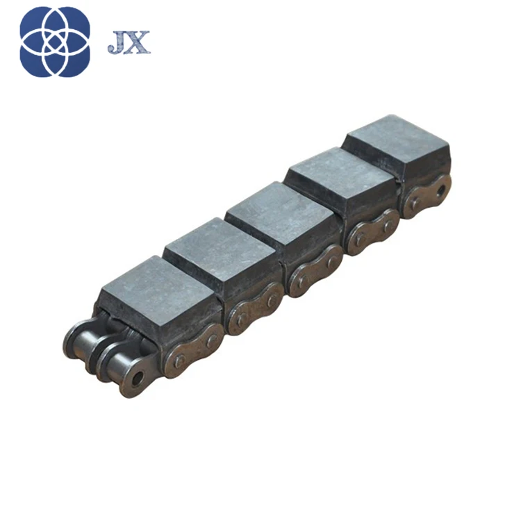 Industrial Conveyor Chain with Rubber Attachment 10B-G2