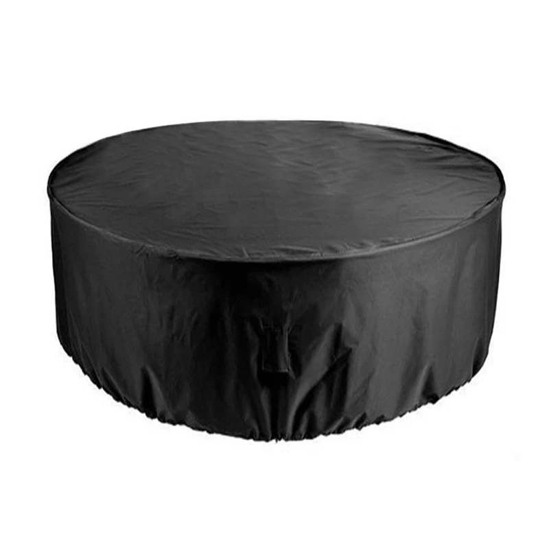 Round patio table chair garden furniture cover