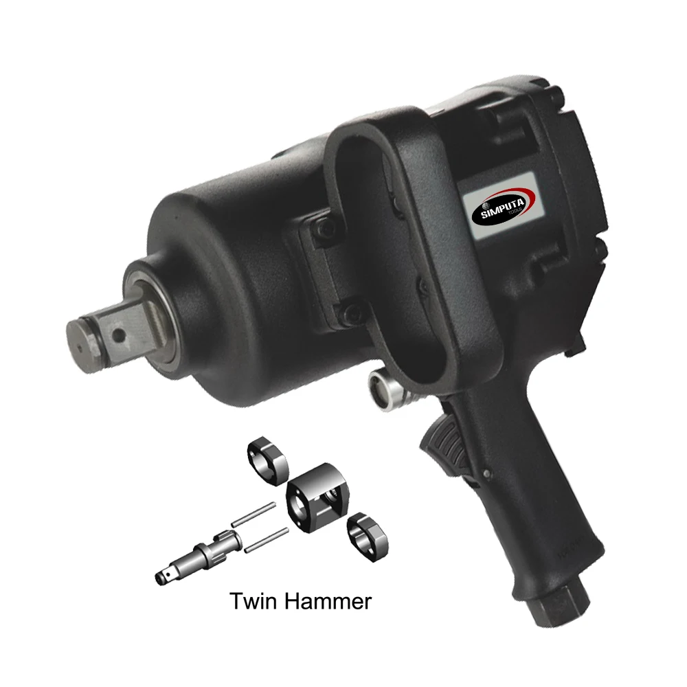 
 1-дюймовыечистые этикетки пробки пистолетного типа воздуха удара высокой эффективности simputa воздушные инструменты ключ, дюймовый стандарт  