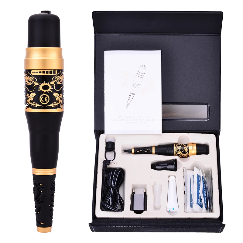 Dragon permanent makeup tattoo electric pen machine kit
