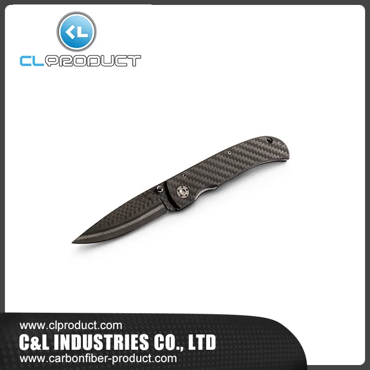 Carbon Fiber folding knife For Outdoor tools