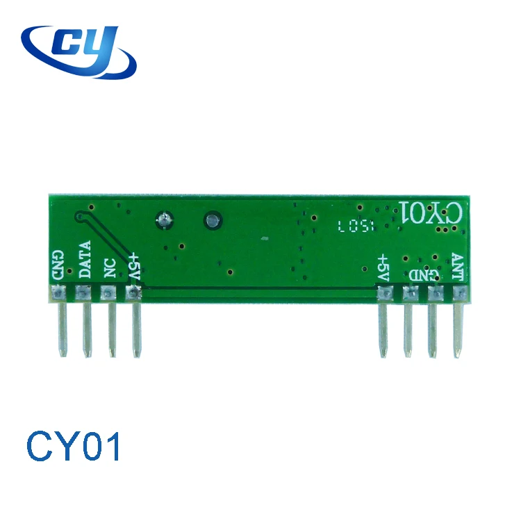 CY01 + CYT6 315 аудио радиочастотный передатчик и модуль радиоприемника 433 МГц