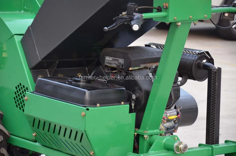 FHM Self-Drive Mobile Drum Wood Chipper Shredder DW50