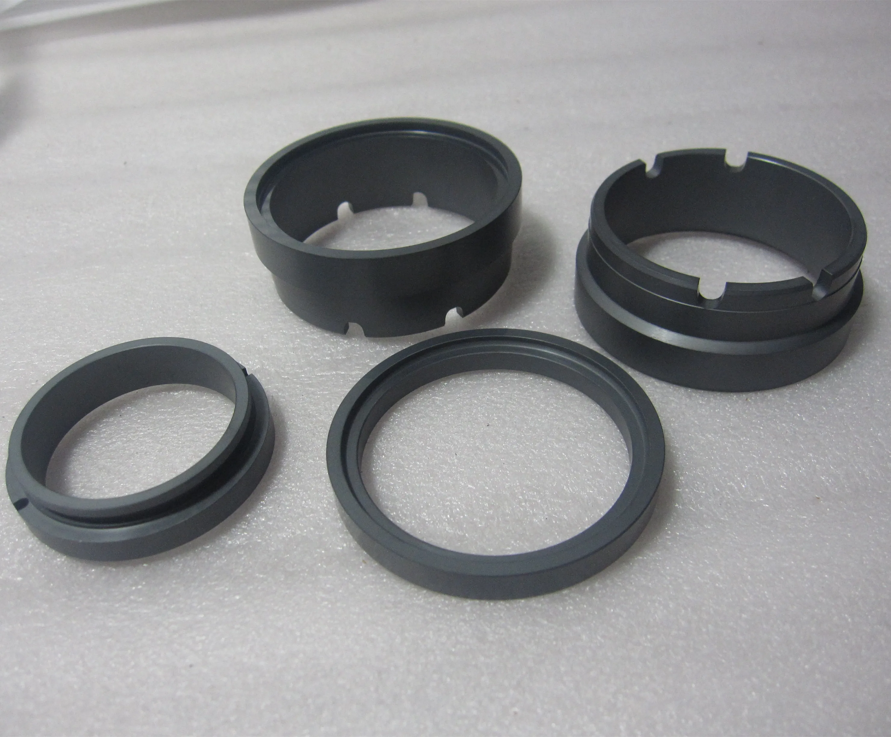 
sic silicon carbide refractory spare parts seal ring/bushing/sleeve/nozzle 