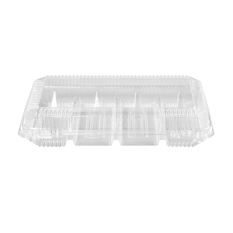 Одноразовая прозрачная пластиковая коробка для пищевых продуктов