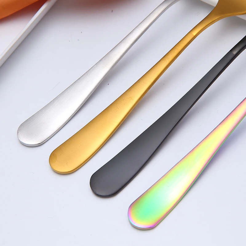 Набор золотых столовых приборов, набор золотых столовых приборов из нержавеющей стали 18/0, свадебный набор столовых приборов