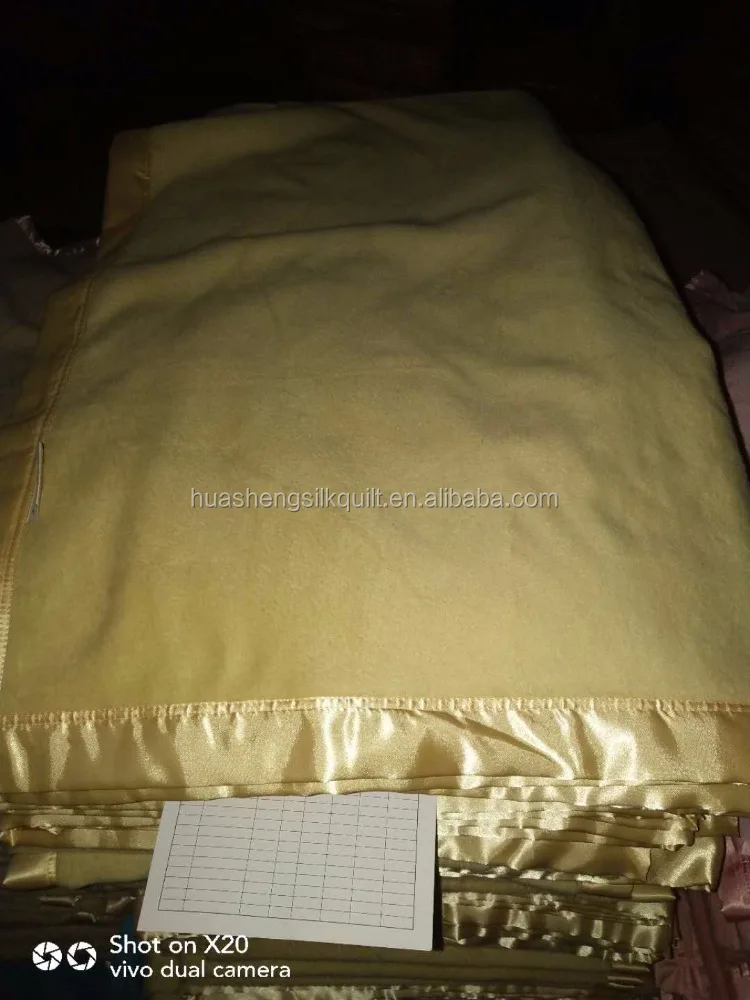 Wholesale Elegant Beautiful Use In Four Season Mulberry Silk Blanket