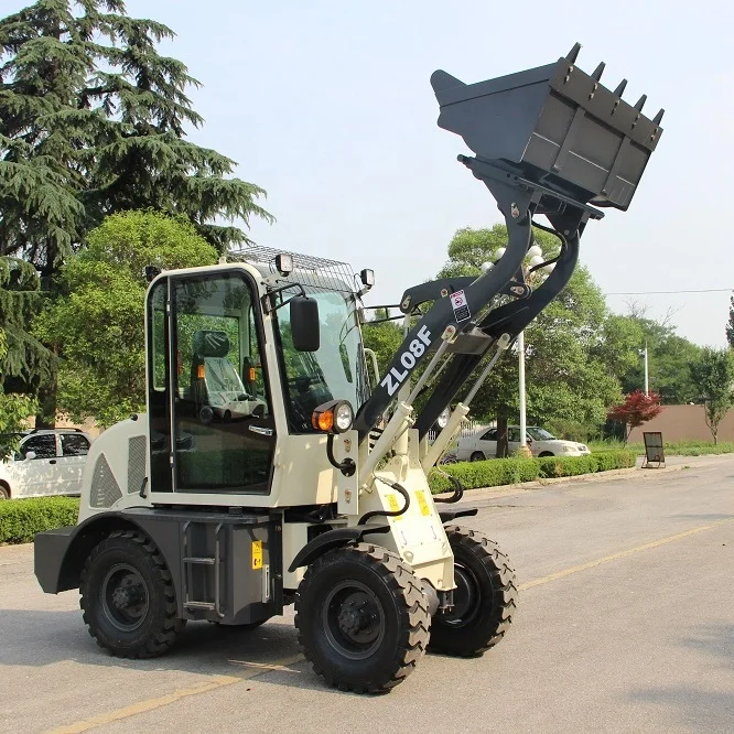 Never used mini wheel loader 0.8ton Chinese wheel loaders with CE certificate