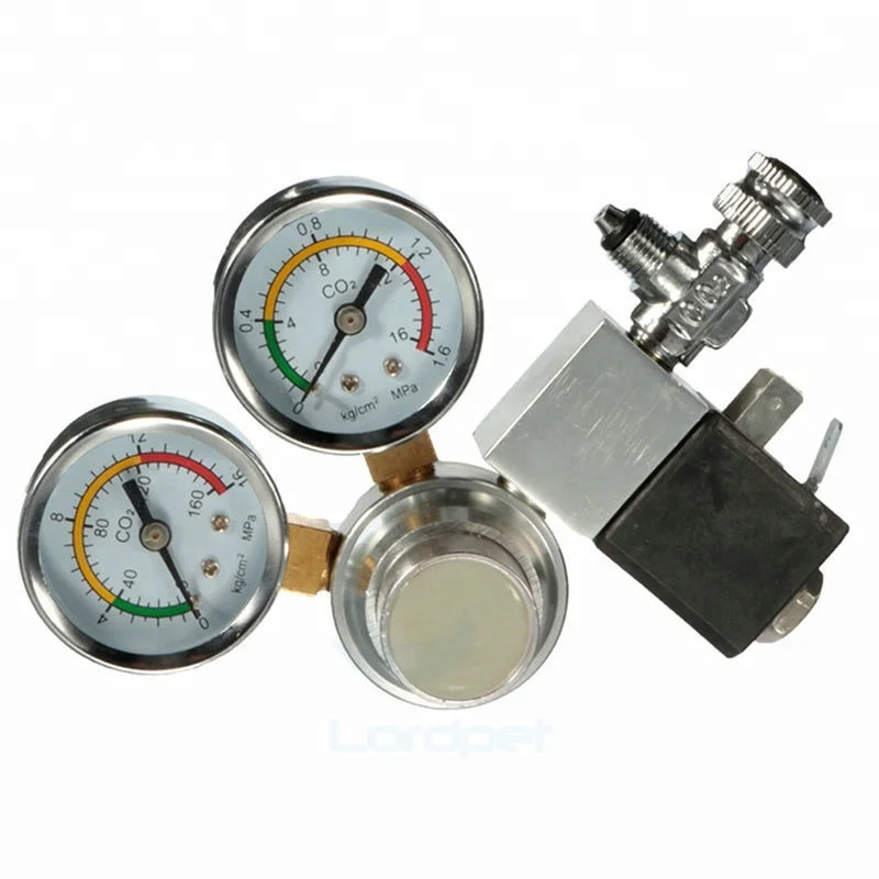 Dual Gauge CO2 System Pressure Regulator w/ Bubble Counter Aquarium Tank Planted High Quality