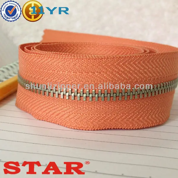 Heavy duty custom zipper pullers,long chain wholesale zipper