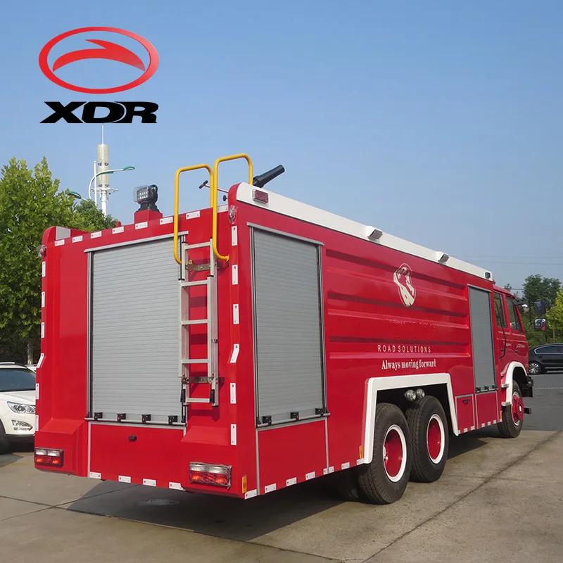 Suizhou XDR 3000gallons water tanker fire rescue fire fighting truck