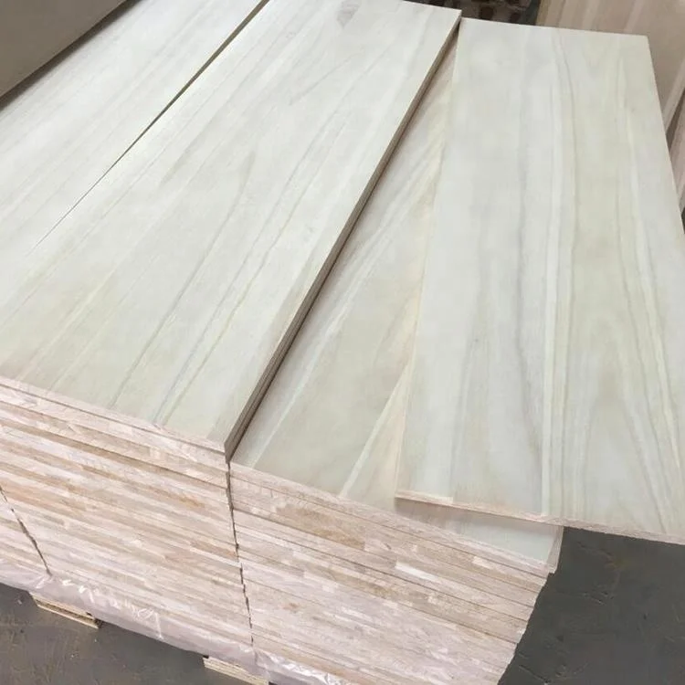 
Solid wood boards china cheap paulownia wood price 