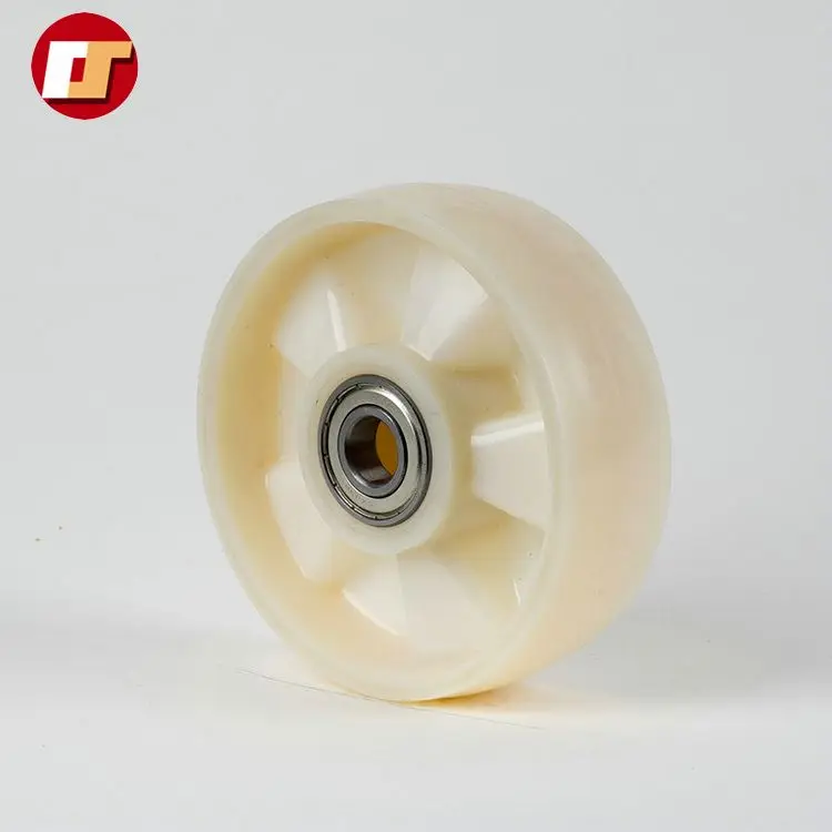Хорошее склеивание TQC, нейлоновое колесо шкива с подшипником 6000zz