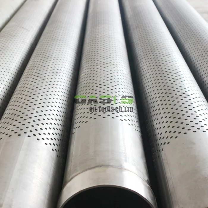ASTM A312 standard stainless steel perforated drainage pipe